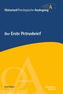 „Historisch-Theologische Auslegung“, „Der Erste Petrusbrief“, „Hans Bayer“, „R.Brockhaus Brunnen“ auf blau-gelbem Cover.