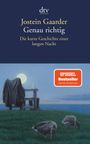 Jostein Gaarder: Genau richtig, Buch