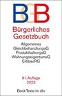 : Bürgerliches Gesetzbuch, Buch