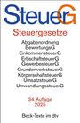 : Steuergesetze. SteuerG, Buch