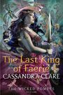 "COVER TO BE REVEALED," "Erscheint am 3. November auf Deutsch!" und "CASSANDRA CLARE, The Last King of Faerie".