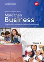 "More than Business" ist der Titel, darunter "Englisch für die Wirtschaftsschule Bayern". Bilder zeigen Schüler und Toronto.