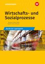 "Wirtschafts- und Sozialprozesse", "Berufe der Lagerlogistik". Gelbes Cover mit einem Logistiklager im Hintergrund.