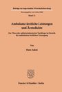 Beitragstitel: "Ambulante ärztliche Leistungen und Ärztedichte" von Hans Adam, Verlag Duncker & Humblot, Berlin.