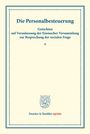 /: Die Personalbesteuerung., Buch