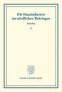 /: Die Hausindustrie im nördlichen Thüringen., Buch