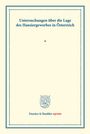 /: Untersuchungen über die Lage des Hausiergewerbes in Österreich., Buch