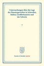 /: Untersuchungen über die Lage des Hausiergewerbes in Schweden, Italien, Großbritannien und der Schweiz., Buch