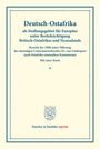/: Deutsch-Ostafrika als Siedlungsgebiet für Europäer unter Berücksichtigung Britisch-Ostafrikas und Nyassalands., Buch