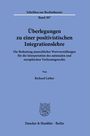 Richard Luther: Überlegungen zu einer positivistischen Integrationslehre., Buch