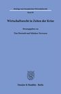 : Wirtschaftsrecht in Zeiten der Krise, Buch