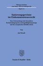 Joel Straub: Sanierungsgewinne im Einkommensteuerrecht, Buch