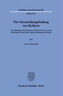 Cara Warmuth: Die Entscheidungsfindung von Richtern, Buch