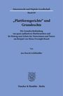 Jan Henrik Schillmöller: "Plattformgerichte" und Grundrechte, Buch