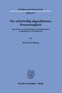 Romina Weißberg: Der unfreiwillig abgeschlossene Prozessvergleich, Buch