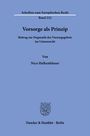 Nico Halkenhäuser: Vorsorge als Prinzip, Buch