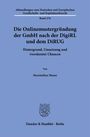 Maximilian Mense: Die Onlinemustergründung der GmbH nach der DigiRL und dem DiRUG, Buch