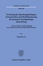 Zong Han Lin: Verteilung des täuschungsbedingten Irrtumsrisikos und Wertbilanzierung der gesamten Vermögenslage beim Betrug, Buch
