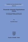 Maximilian Steiner: Dezentrale Autonome Organisationen (DAOs), Buch
