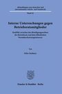 Felix Norbury: Interne Untersuchungen gegen Betriebsratsmitglieder, Buch