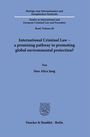 Sina Alicia Jung: International Criminal Law - a promising pathway to promoting global environmental protection?, Buch