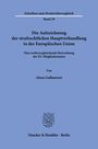 Alena Gallmetzer: Die Aufzeichnung der strafrechtlichen Hauptverhandlung in der Europäischen Union, Buch