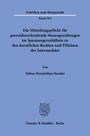 Schriften zum Steuerrecht Band 204, Thema zur Mitteilungspflicht in Steuerangelegenheiten, Autor Tobias Maximilian Stender.