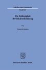 Franziska Jordan: Die Zulässigkeit der Rückverkündung, Buch