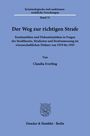 „Der Weg zur richtigen Strafe“, von Claudia Everling, blauer Hintergrund, Verlag Duncker & Humblot Berlin. Logo in der Mitte.