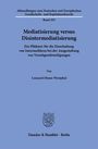 "Mediatisierung versus Disintermediatierung" ist ein Buch von Lennard Dionn Westphal. Verlag: Duncker & Humblot, Berlin. Oben steht "Abhandlungen zum Deutschen und Europäischen Gesellschafts- und Kapitalmarktrecht, Band 293". Unten ein Logo.
