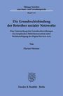 Tübinger Schriften Band 115. Titel: „Die Grundrechtsbindung der Betreiber sozialer Netzwerke“ von Florian Meixner. Duncker & Humblot.