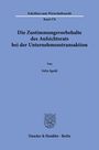 „Die Zustimmungsvorbehalte des Aufsichtsrats bei der Unternehmenstransaktion“ von Felix Spehl, Duncker & Humblot, Berlin.