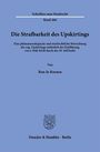 Schriftenreihe zu Strafrecht, Band 466, Thema: Strafbarkeit von Upskirting, Verfasser: Ron-Jo Koenen. Verlag: Duncker & Humblot.