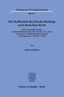 Beiträge zum Wirtschaftsstrafrecht, Band 13. Titel: Die Strafbarkeit des Hawala-Bankings nach deutschem Recht. Autor: Adrian Schiffner. Verlag: Duncker & Humblot, Berlin. Unten ein Logo.