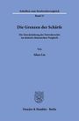 "Die Grenzen der Schärfe" von Sihao Liu beschreibt Notwehr im deutsch-chinesischen Vergleich. Dunkelblaues Cover.