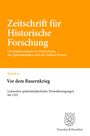 "Zeitschrift für Historische Forschung", Beheft 61, "Vor dem Bauernkrieg", Verlag Duncker & Humblot, mit Verlagslogo.