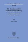 Titel: "Die Geschlossenheit der Völkerrechtsordnung". Autor: Torben Schlüter. Verlag: Duncker & Humblot, Berlin.