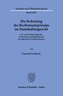Text: "Die Bedeutung des Rechtsstaatsprinzips im Staatshaftungsrecht" von Emanuel Cordroch. Unten ist ein Logo.