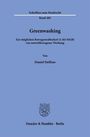 "Schriften zum Strafrecht Band 485. Greenwashing von Daniel Steffens. Duncker & Humblot, Berlin." Blaues Cover, Wappen unten.