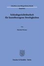 Mariola Werner: Schiedsgerichtsbarkeit für kunstbezogene Streitigkeiten, Buch