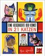 Nia Gould: Eine Geschichte der Kunst in 21 Katzen, Buch