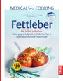 "Fettleber: Die Leber entlasten." Drei gefüllte Tomaten in einer Schale. "Mit über 120 Rezepten."