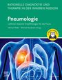 Titel: "Pneumologie", grüne Fläche oben, darunter Darstellung eines Brustkorbs mit beleuchteter Lunge. E-Book-Symbol rechts.