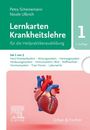 Petra Scheinemann: Lernkarten Krankheitslehre Set 1 für die Heilpraktikerausbildung. (Set 1 von 2, Karten A-G, T, U), Div.
