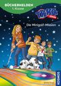 Kirsten Vogel: TKKG Junior, Bücherhelden 1. Klasse, Die Minigolf-Mission, Buch