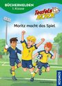 Frauke Nahrgang: Teufelskicker, Bücherhelden 1. Klasse, Moritz macht das Spiel, Buch