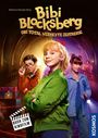 "Bettina Börgerding, Bibi Blocksberg: Die total verhexte Zeitreise, Buch zum Kinofilm, Kosmos. Drei Jugendliche in bunter Kleidung."
