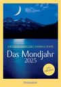 Johanna Paungger: Das Mondjahr 2025 - s/w Taschenkalender, KAL