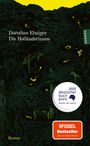 Titel: "Dorothee Elmiger, Die Holländerinnen". Waldgrafik in grün und gelb. "2025 deutscher buchpreis" und "SPIEGEL Bestseller".