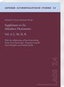Michael P. Streck: Supplement to the Akkadian Dictionaries, Buch